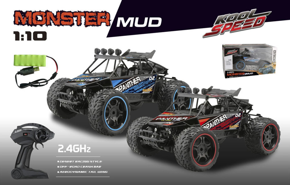 XD Enjoy Macchina Telecomandata Monster Mud Xdht1236B