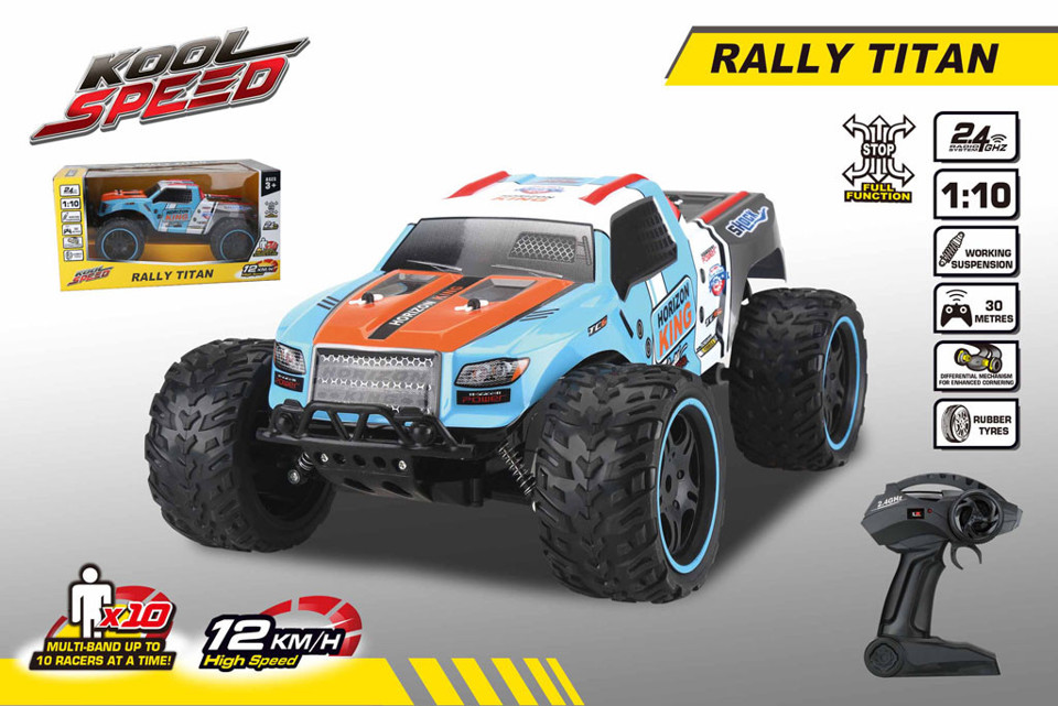 XD Enjoy Macchina Telecomandata Rally Racer Scala 1:10 12Km/H Xdht1275