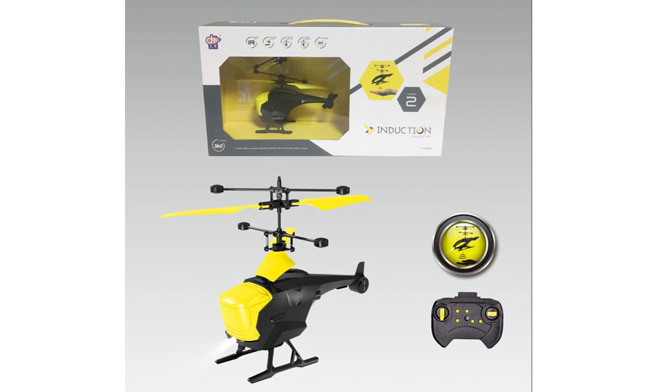 XD Enjoy Elicottero Telecomandato 2" Nero/Giallo Xdht890298