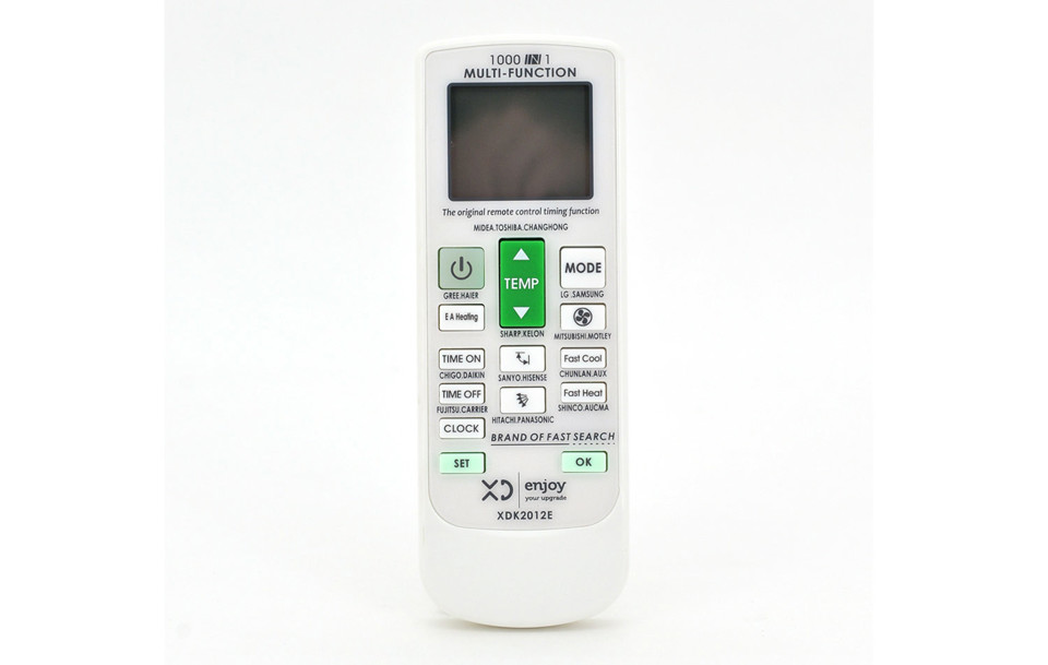 XD Enjoy Telecomando Universale Per Climatizzatori XDK2012E
