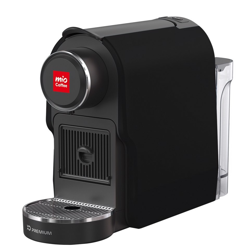 Macchina per caffè espresso a capsule compatibili Nespresso Nera