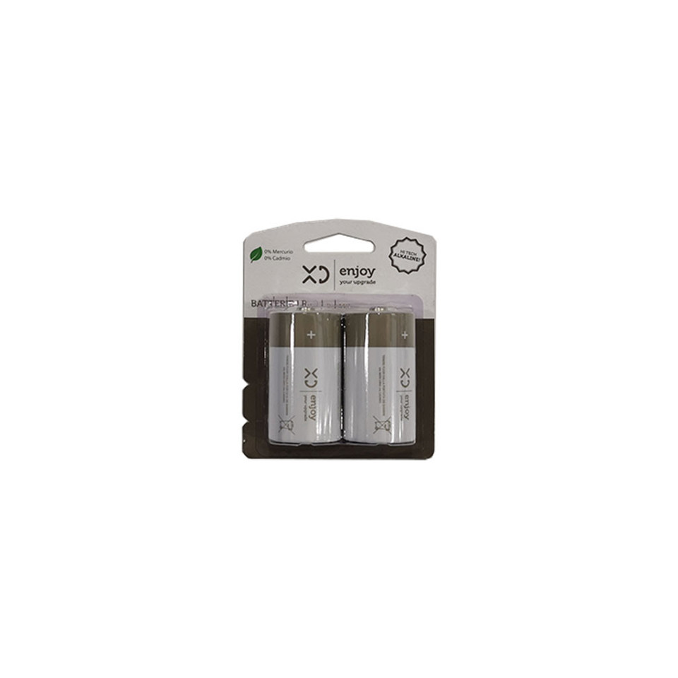 XD Enjoy Batteria Xd 1/2 Torcia 2Pz Lr14/C Hi Tech XDLR14CHITECH