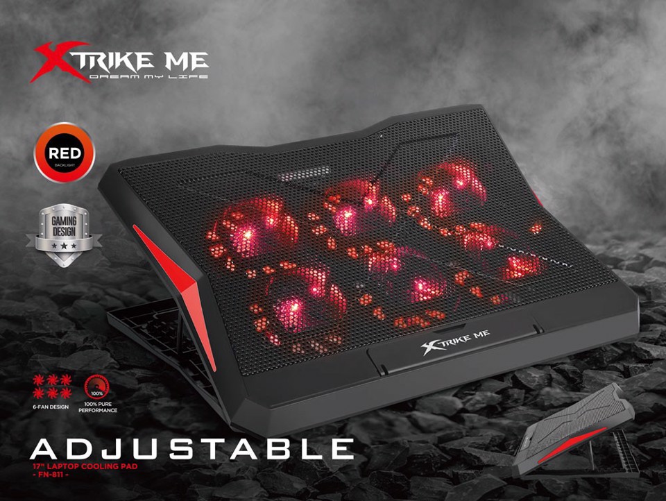 Xtrike Me 17" Laptop Cooling Pad