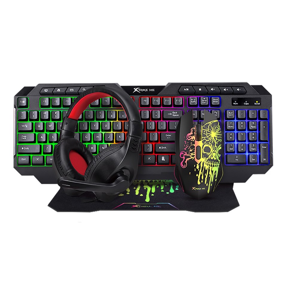 Xtrike Me 4 In 1 Gaming Kit Combo Xtrike Me 4 In 1 Gaming Kit Combo
