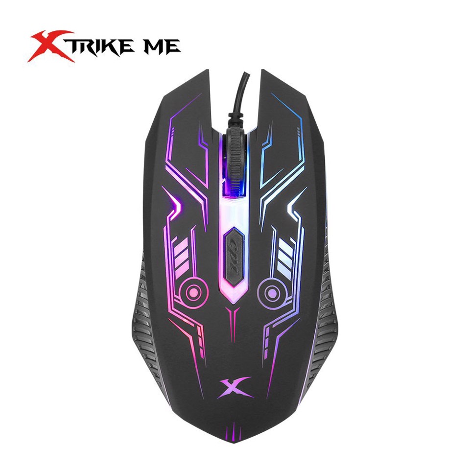 Xtrike Me CM-406 tastiera Mouse incluso Gaming USB Nero