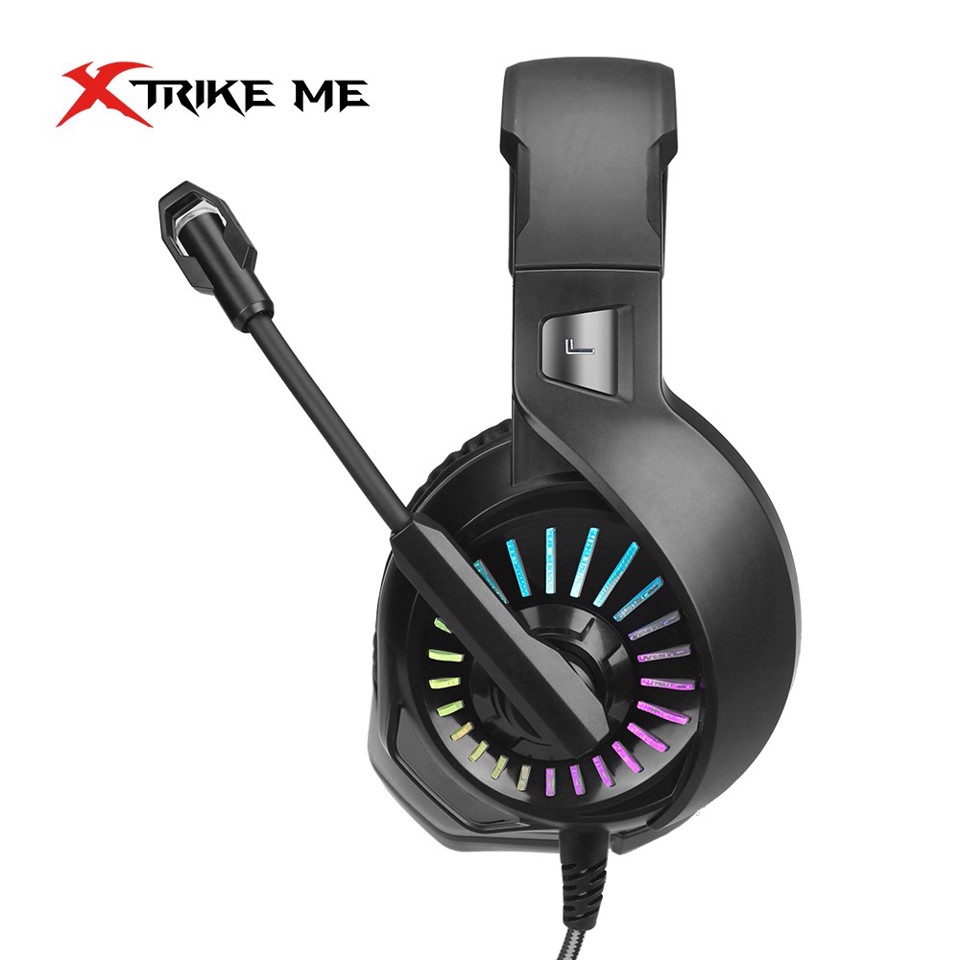 Xtrike Me GH-890 Auricolare Cablato A Padiglione Giocare Nero, Rosso
