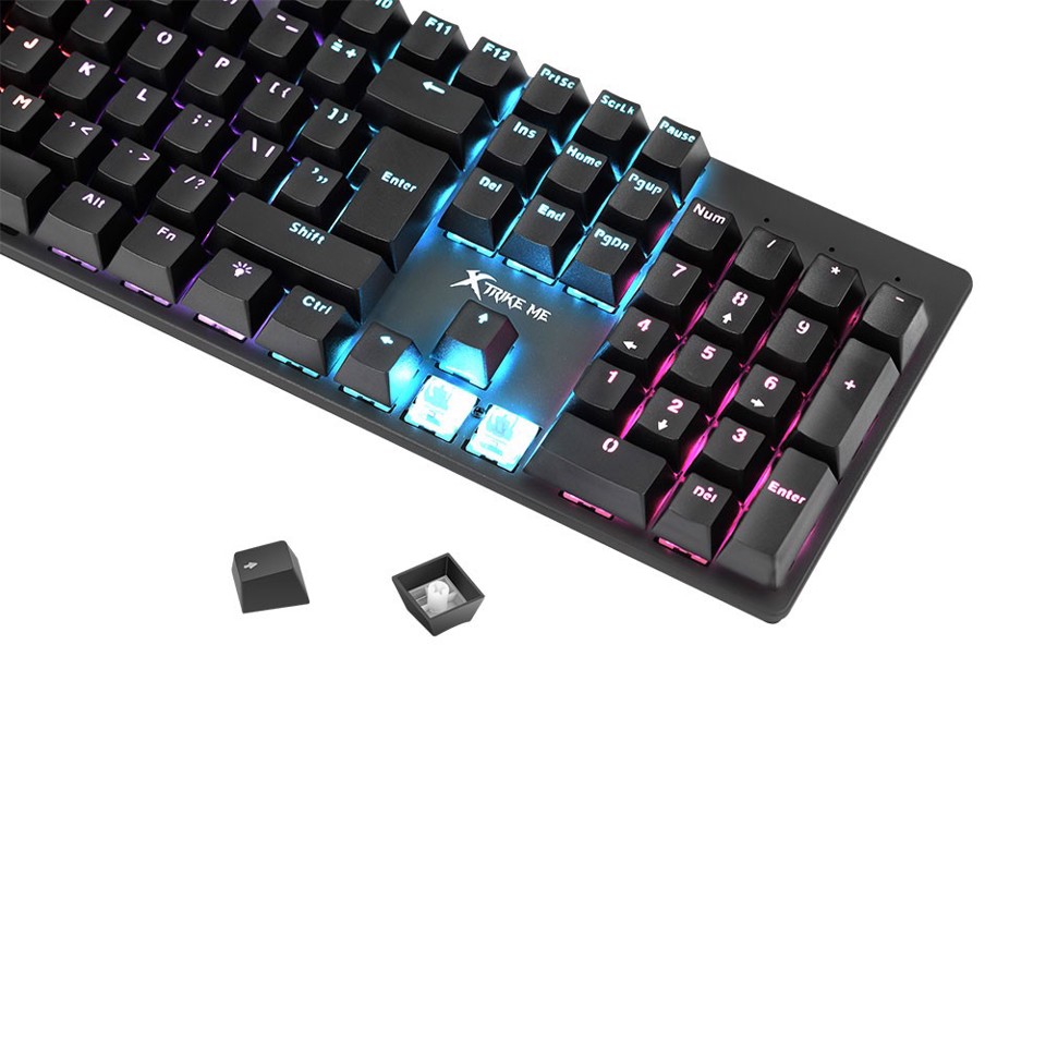 Xtrike Me GK-915 tastiera USB Nero