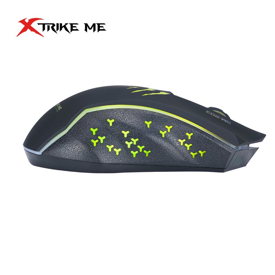 Xtrike Me GM-203 mouse USB tipo A Ottico 3600 DPI