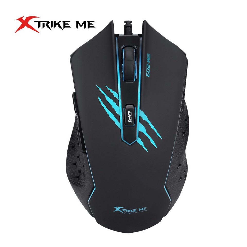 Xtrike Me GM-203 mouse USB tipo A Ottico 3600 DPI