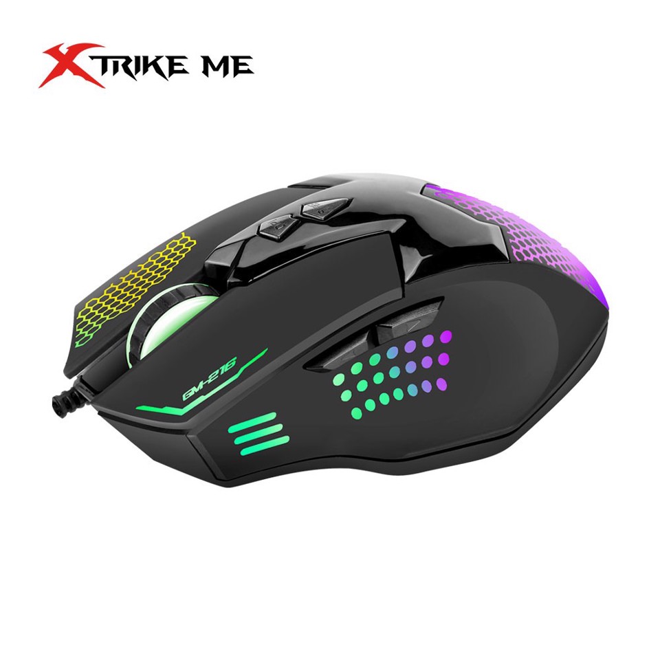 Xtrike Me GM-216 mouse USB tipo A Ottico 3600 DPI