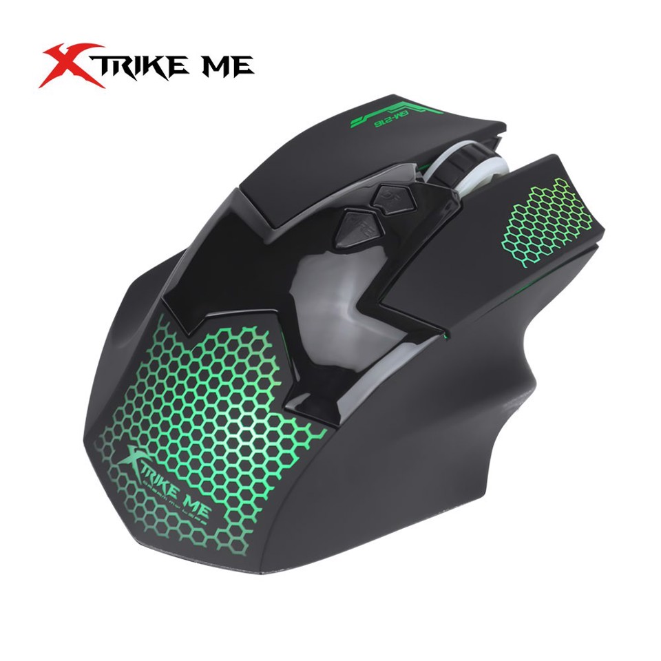 Xtrike Me GM-216 mouse USB tipo A Ottico 3600 DPI