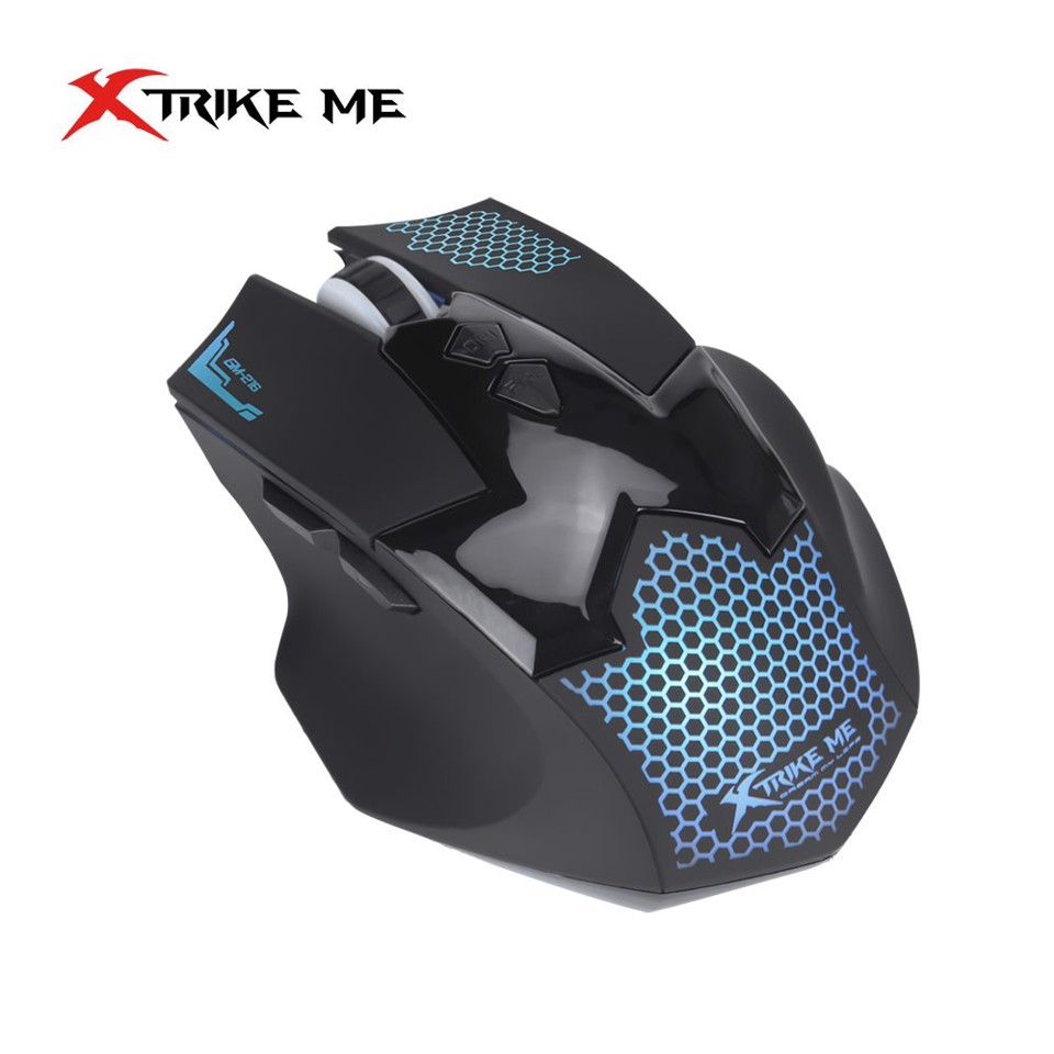 Xtrike Me GM-216 mouse USB tipo A Ottico 3600 DPI