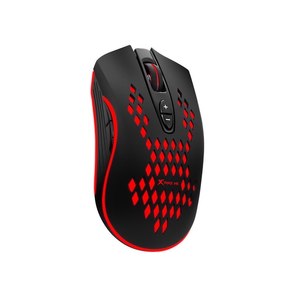 Xtrike Me GM-222 mouse Ambidestro USB tipo A Ottico 6400 DPI