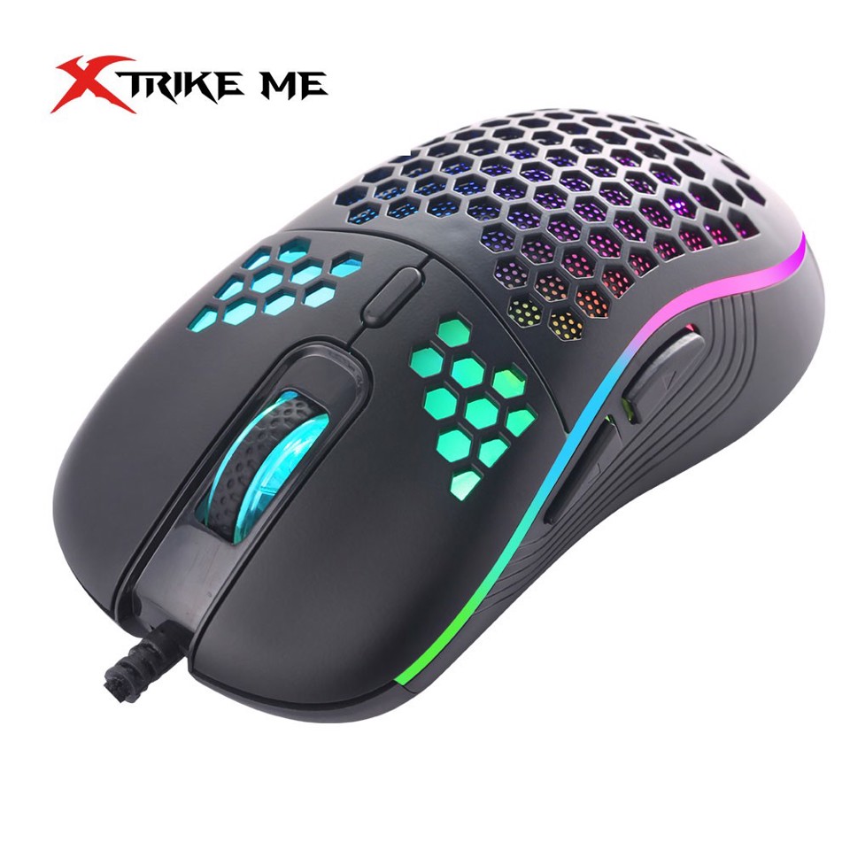 Xtrike Me GM-512 mouse Ambidestro USB tipo A Ottico 6400 DPI