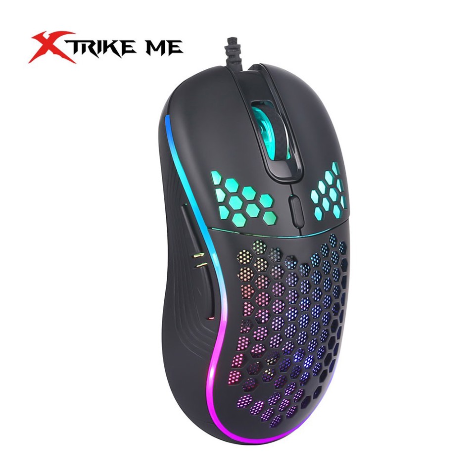 Xtrike Me GM-512 mouse Ambidestro USB tipo A Ottico 6400 DPI