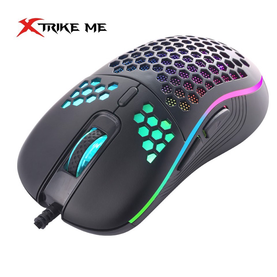 Xtrike Me GM-512 mouse Gaming Ambidestro USB tipo A Ottico 6400 DPI