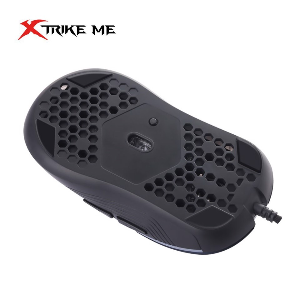 Xtrike Me GM-512 mouse Gaming Ambidestro USB tipo A Ottico 6400 DPI