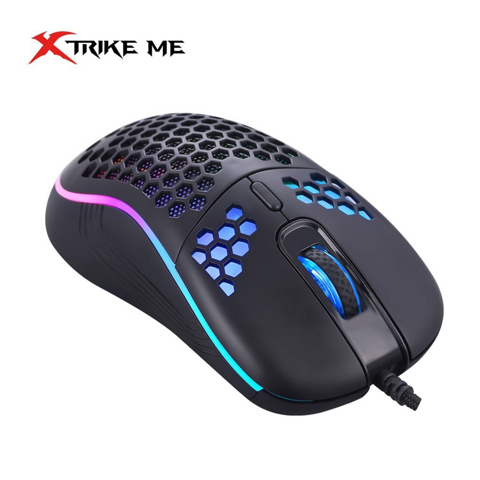 Xtrike Me GM-512 mouse Gaming Ambidestro USB tipo A Ottico 6400 DPI