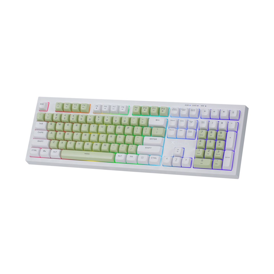 Xtrike Me KB-512 B tastiera Gaming USB Bianco Xtrike Me KB-512 B tastiera Gaming USB Bianco