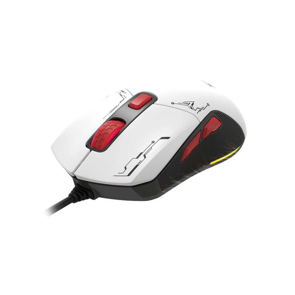 Xtrike Me XDXT316WH mouse Gaming USB tipo A Ottico 7200 DPI